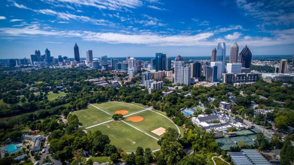 Stupendous Heart Of Piedmont Park Two Story Loft Leilighet Atlanta Eksteriør bilde