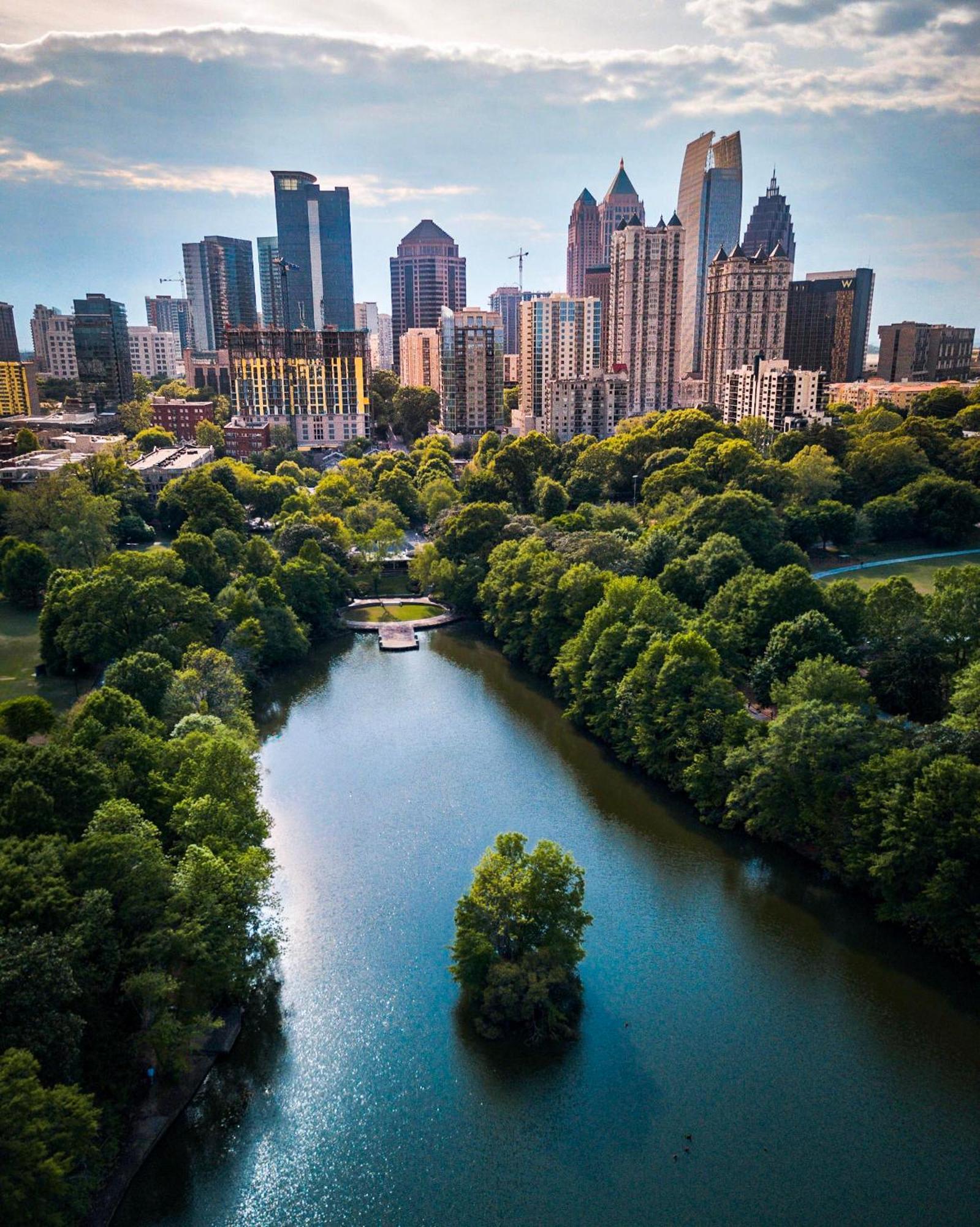 Stupendous Heart Of Piedmont Park Two Story Loft Leilighet Atlanta Eksteriør bilde