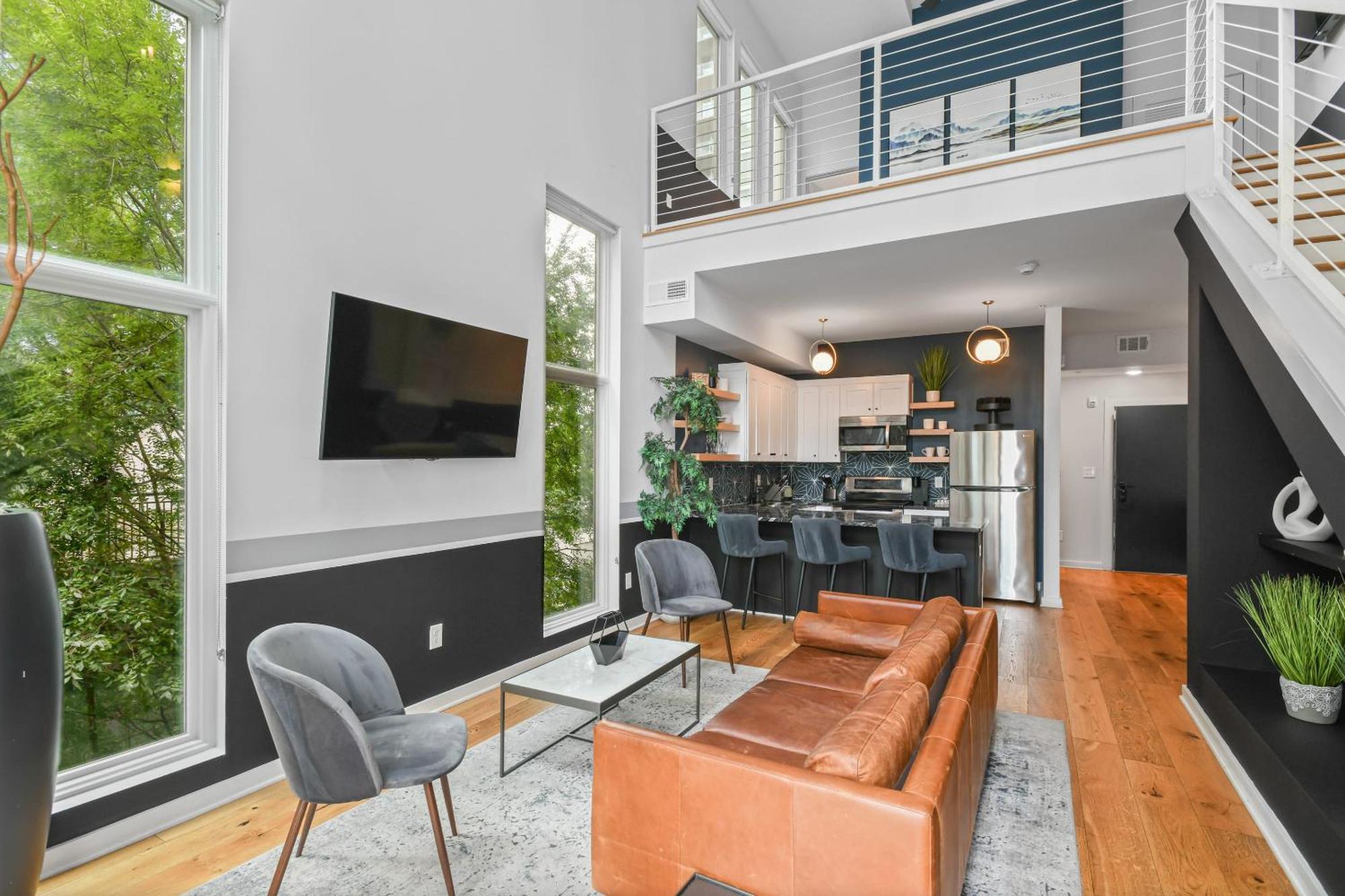 Stupendous Heart Of Piedmont Park Two Story Loft Leilighet Atlanta Eksteriør bilde
