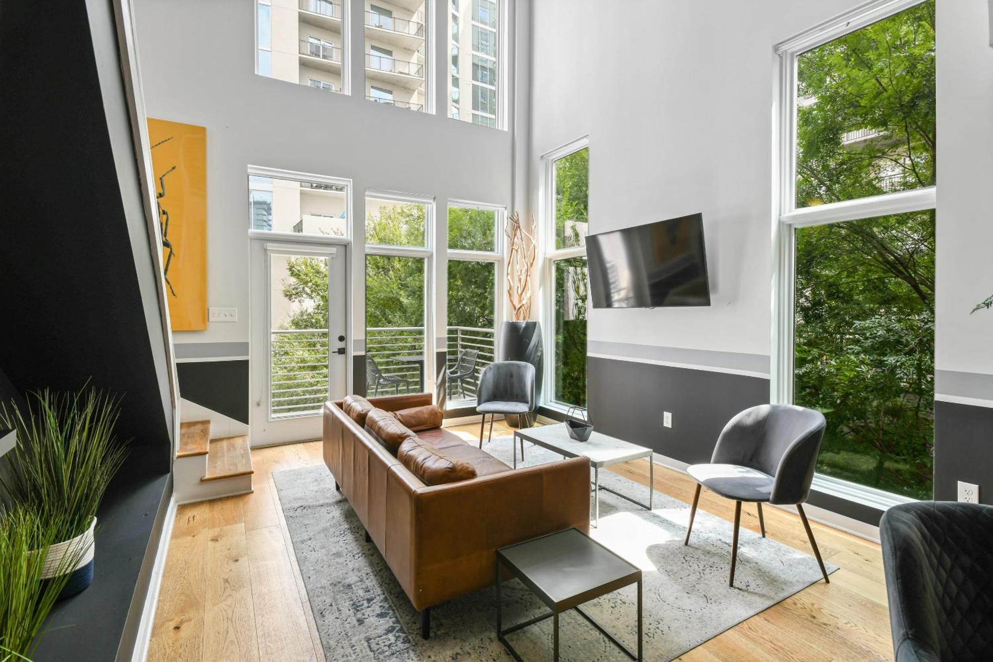 Stupendous Heart Of Piedmont Park Two Story Loft Leilighet Atlanta Eksteriør bilde