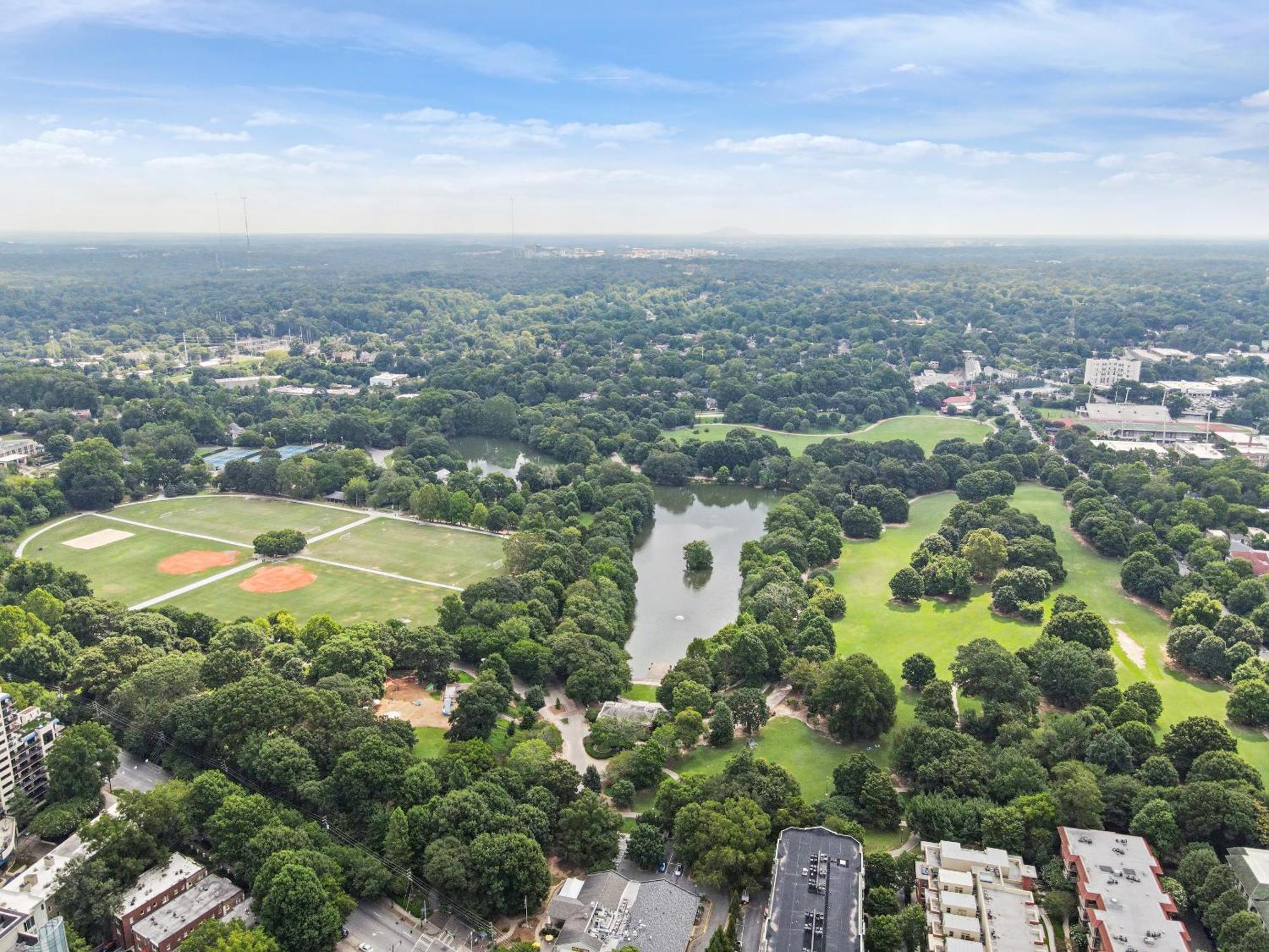 Stupendous Heart Of Piedmont Park Two Story Loft Leilighet Atlanta Eksteriør bilde