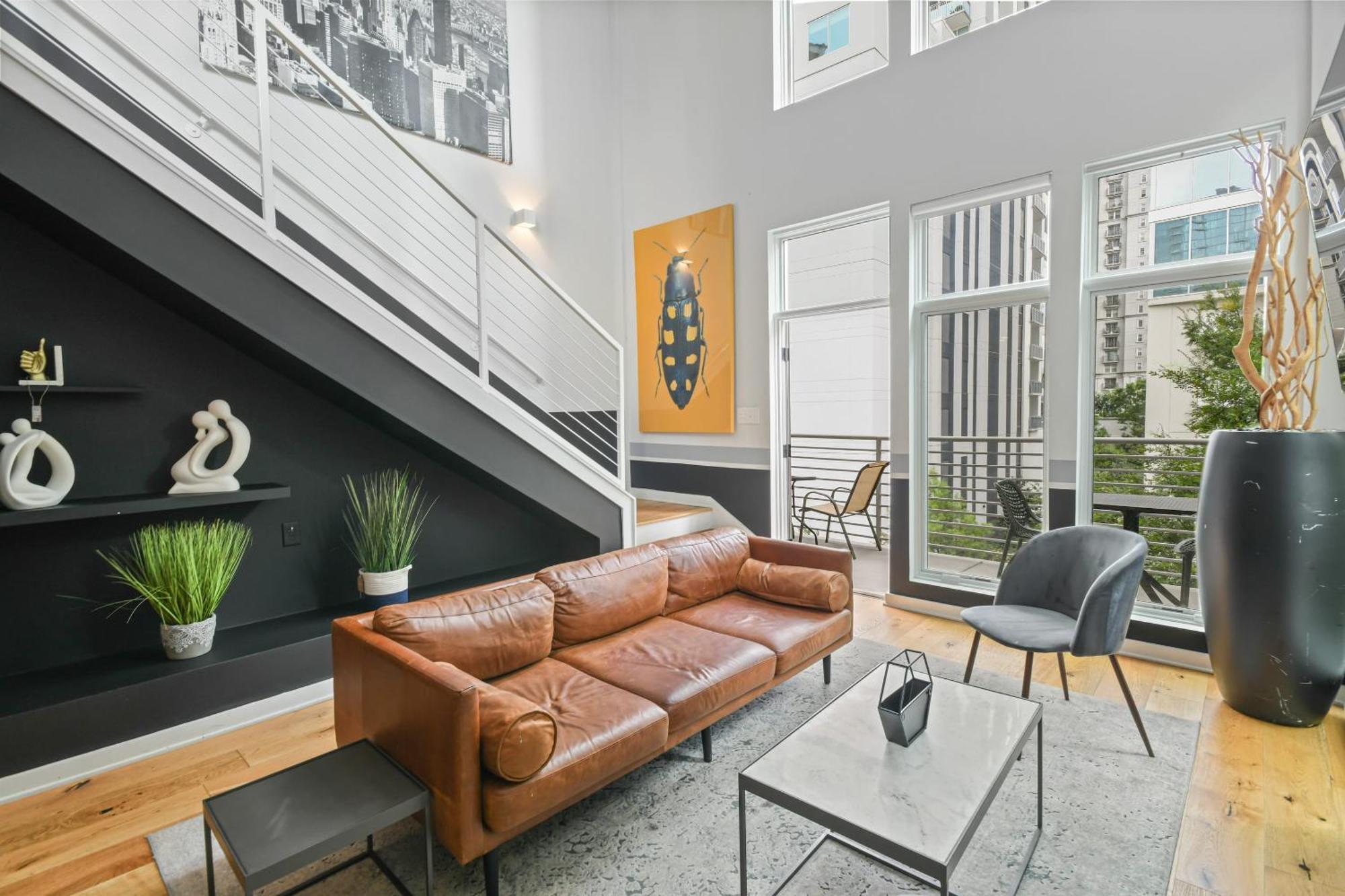 Stupendous Heart Of Piedmont Park Two Story Loft Leilighet Atlanta Eksteriør bilde